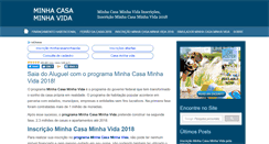 Desktop Screenshot of minhavidaminhacasa.com