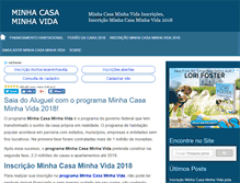 Tablet Screenshot of minhavidaminhacasa.com